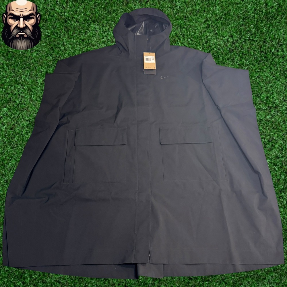 NEW $350 Nike Sportswear Women's Tailored Rain Poncho HV5131-010 One Size